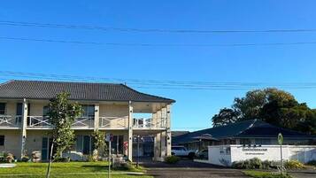 Overnatningsstedets facade