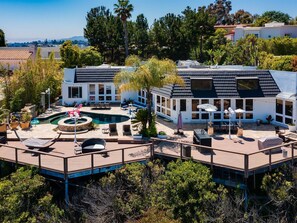 Outdoor pool, a heated pool - Beverly Hills City Lights View Mansion (Beverly Hills)