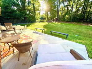 Restauration en plein air