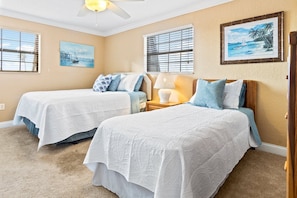 2 bedrooms, iron/ironing board, travel crib, free WiFi