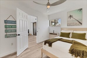2 bedrooms, iron/ironing board, free WiFi, bed sheets