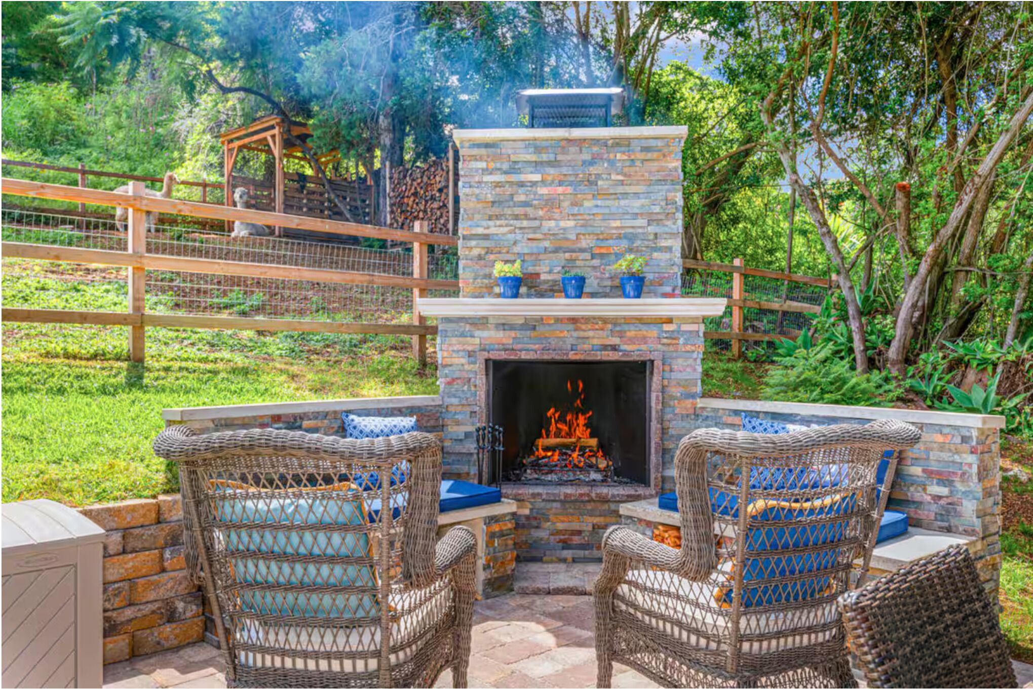 المنطقة المحيطة بالمنشأة