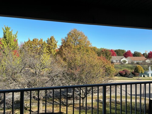 Tranquil 2-bedroom 2-bath condo with AC in charming Mason