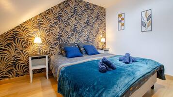 3 bedrooms, travel crib, free WiFi