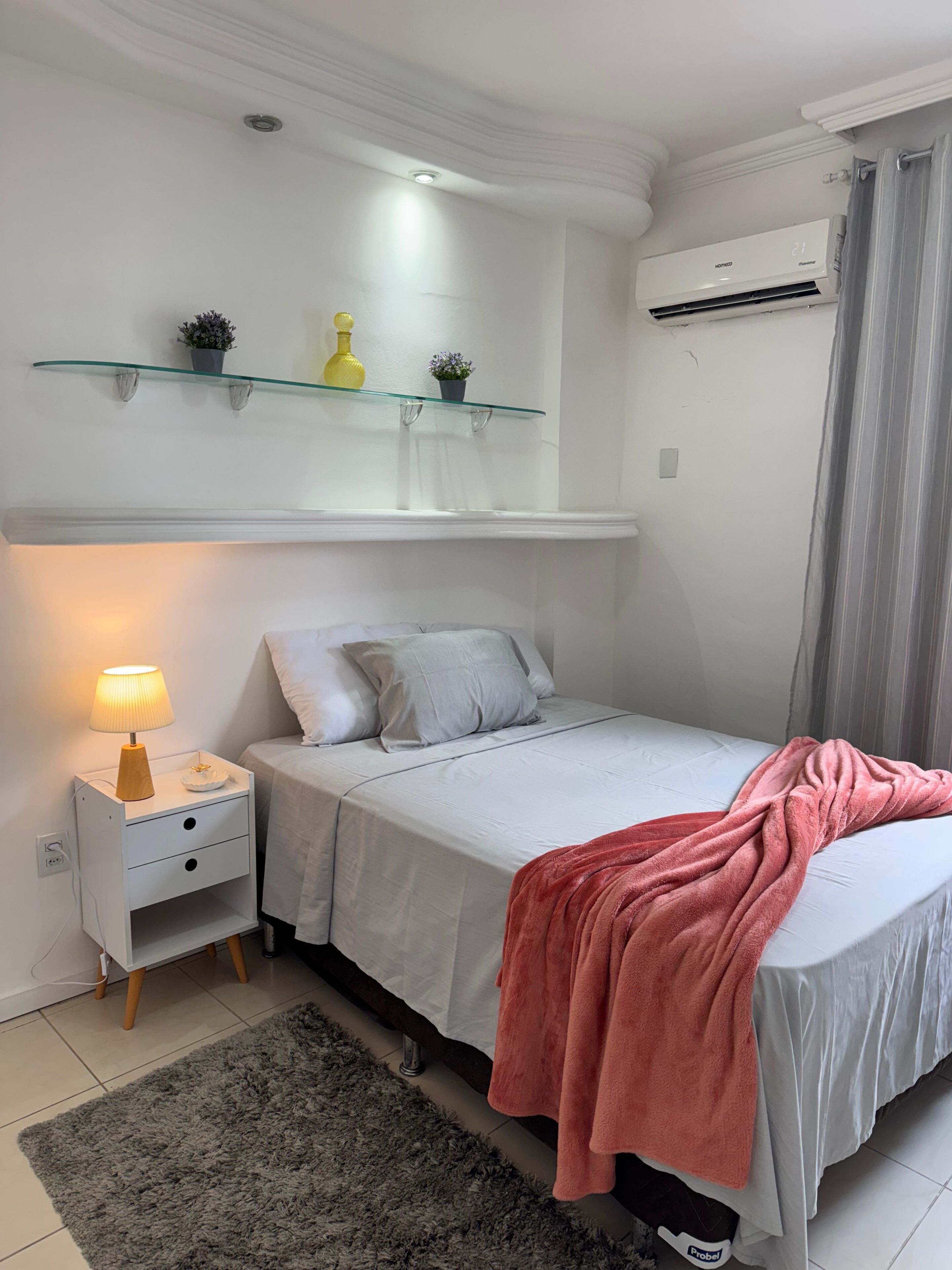 2 quartos, Wi-Fi, roupa de cama