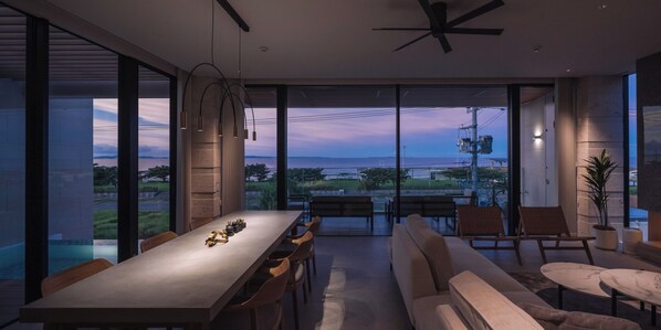 Villa Luxury, 3 camere da letto, piscina privata | Area soggiorno