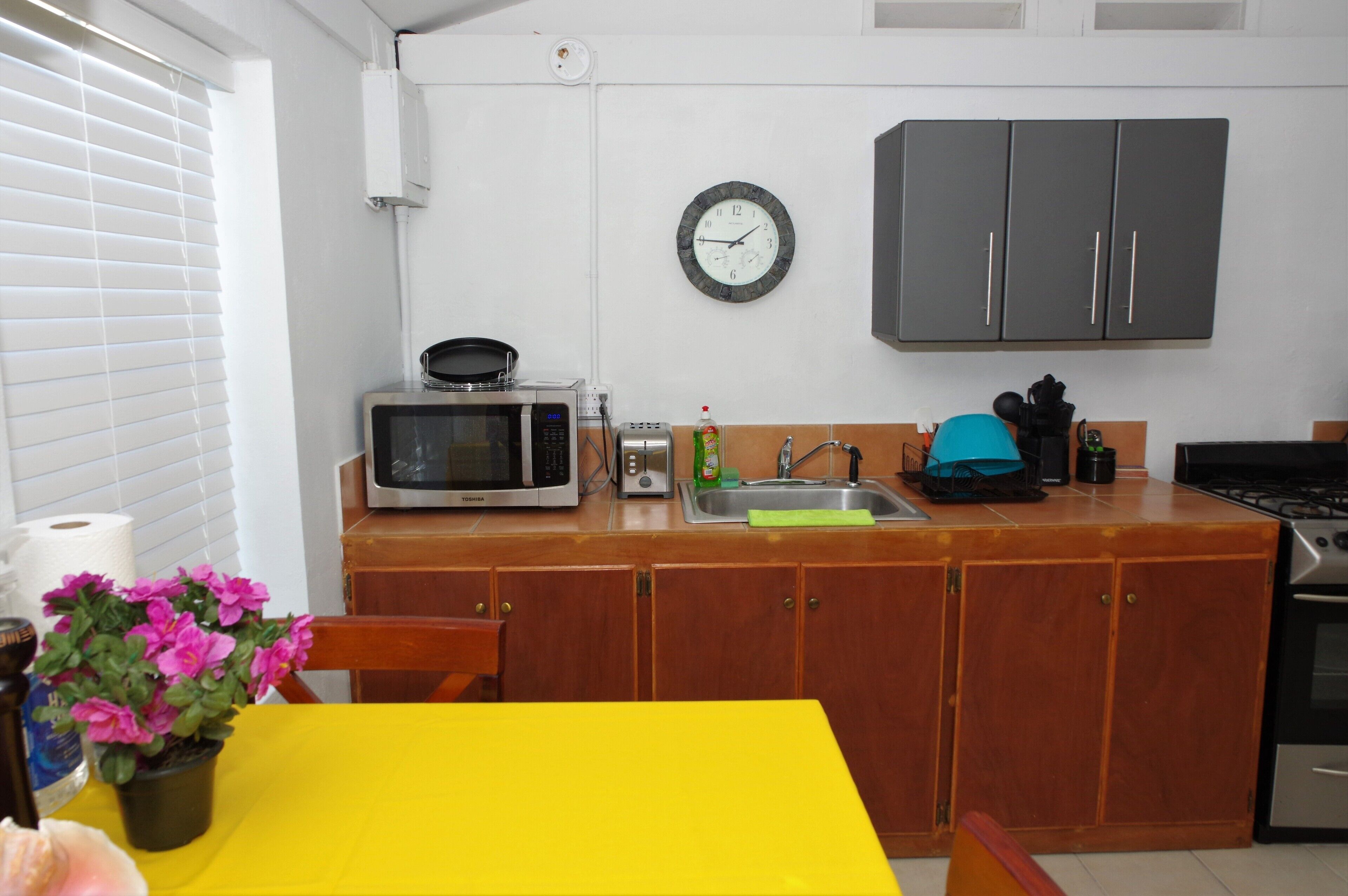 Microwave, oven, stovetop