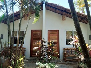 Family Quadruple Room, Balcony, Garden View