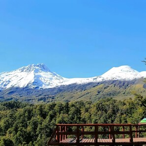 Blick von der Unterkunft