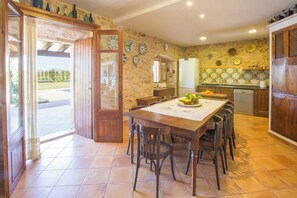 Dining - SON VANRELL (CAMPOS) - Villa with private pool in Campos and free Wi-Fi (Campos)