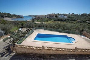 Pool - S'ALGUERET - Cozy house with shared pool and sea views in Portopetro - Free Wi-Fi (Santanyí)