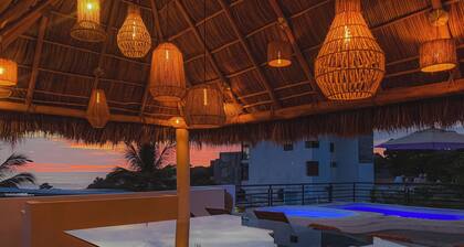 Casa Makai | Luxury home with rooftop (ocean view) in Chacala