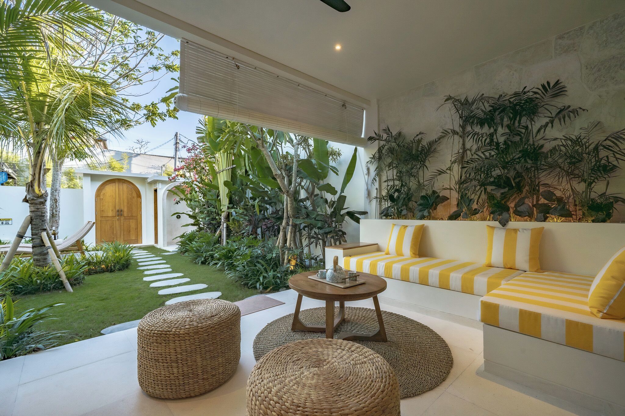 Vila Mewah, 3 kamar tidur, patio, pemandangan kolam renang | Pemandangan dari kamar