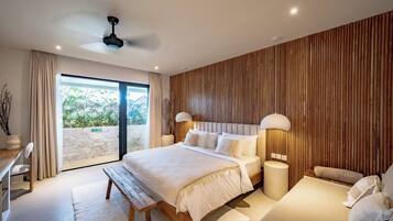 Luxury Villa, 3 Bedrooms, Patio, Pool View | Egyptian cotton sheets, premium bedding, in-room safe, desk