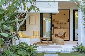 Luxury Villa, 3 Bedrooms, Patio, Pool View | Terrace/patio - Kayana Villa Uluwatu (Pecatu)