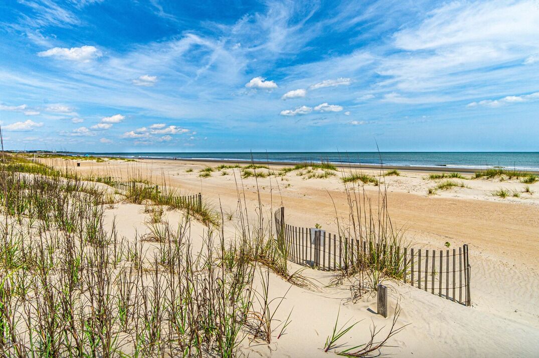 Sun-loungers, beach towels