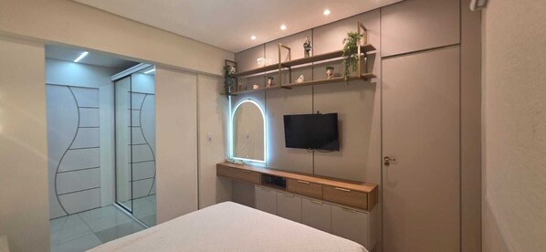 4 bedrooms, iron/ironing board, WiFi, bed sheets - Comfortable apartment with its own security 20 minutes from the COP30 event venue (Belém)