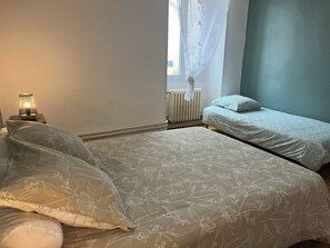 2 quartos, roupa de cama