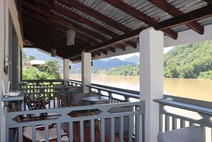 Standard Room, Balcony, River View | Terrace/patio