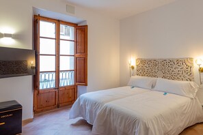 Wifi gratis y ropa de cama