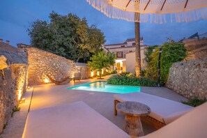 Pool - CAS CATALÀ - DOBLE ESTANDARD - Beautiful room in a boutique hotel with shared pool and fr (Sineu)