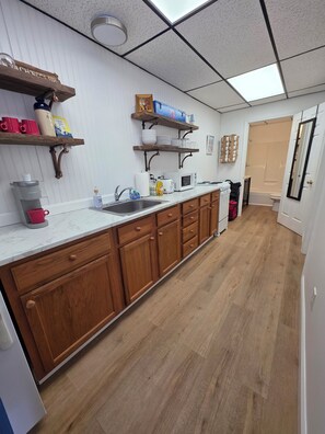 Microwave, oven, stovetop