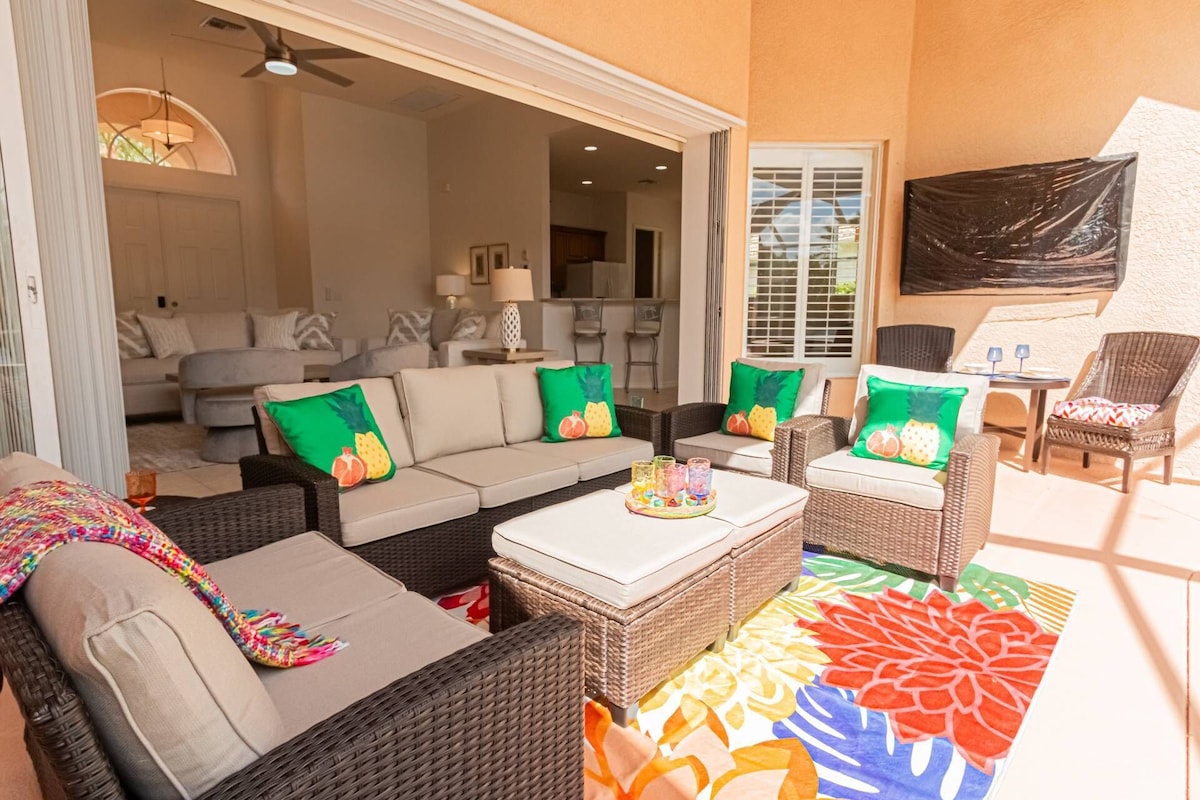 Photo 2 of Briarwood upscale pool/spa home w/lake views, outdoor TV/entertaining area & 2nd king guest suite
