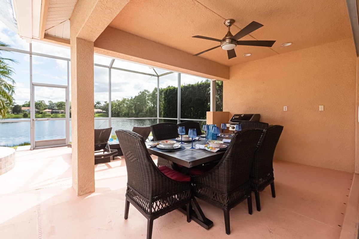 Photo 39 of Briarwood upscale pool/spa home w/lake views, outdoor TV/entertaining area & 2nd king guest suite