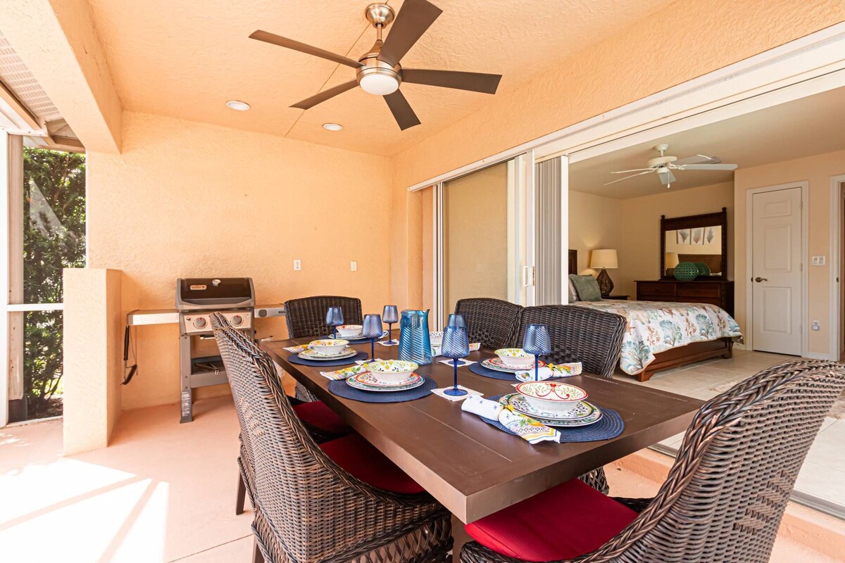 Photo 4 of Briarwood upscale pool/spa home w/lake views, outdoor TV/entertaining area & 2nd king guest suite