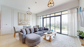 Superior Apartment, Golf View | Living room