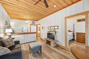 1 غرفة نوم ومكتب وواي فاي