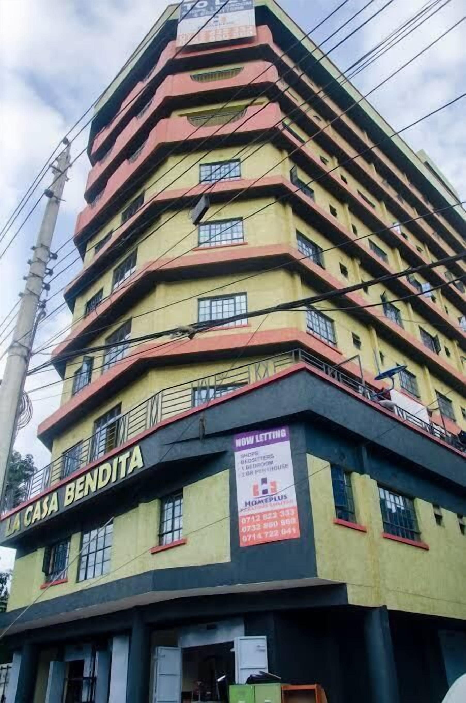 Fachada del alojamiento