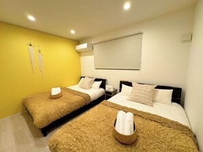 4 bedrooms, desk, iron/ironing board, free WiFi