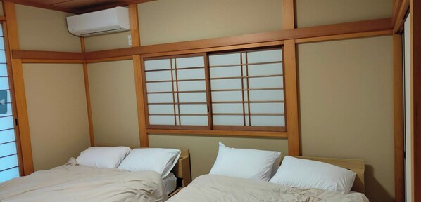 4 sovrum, gratis wi-fi och sängkläder