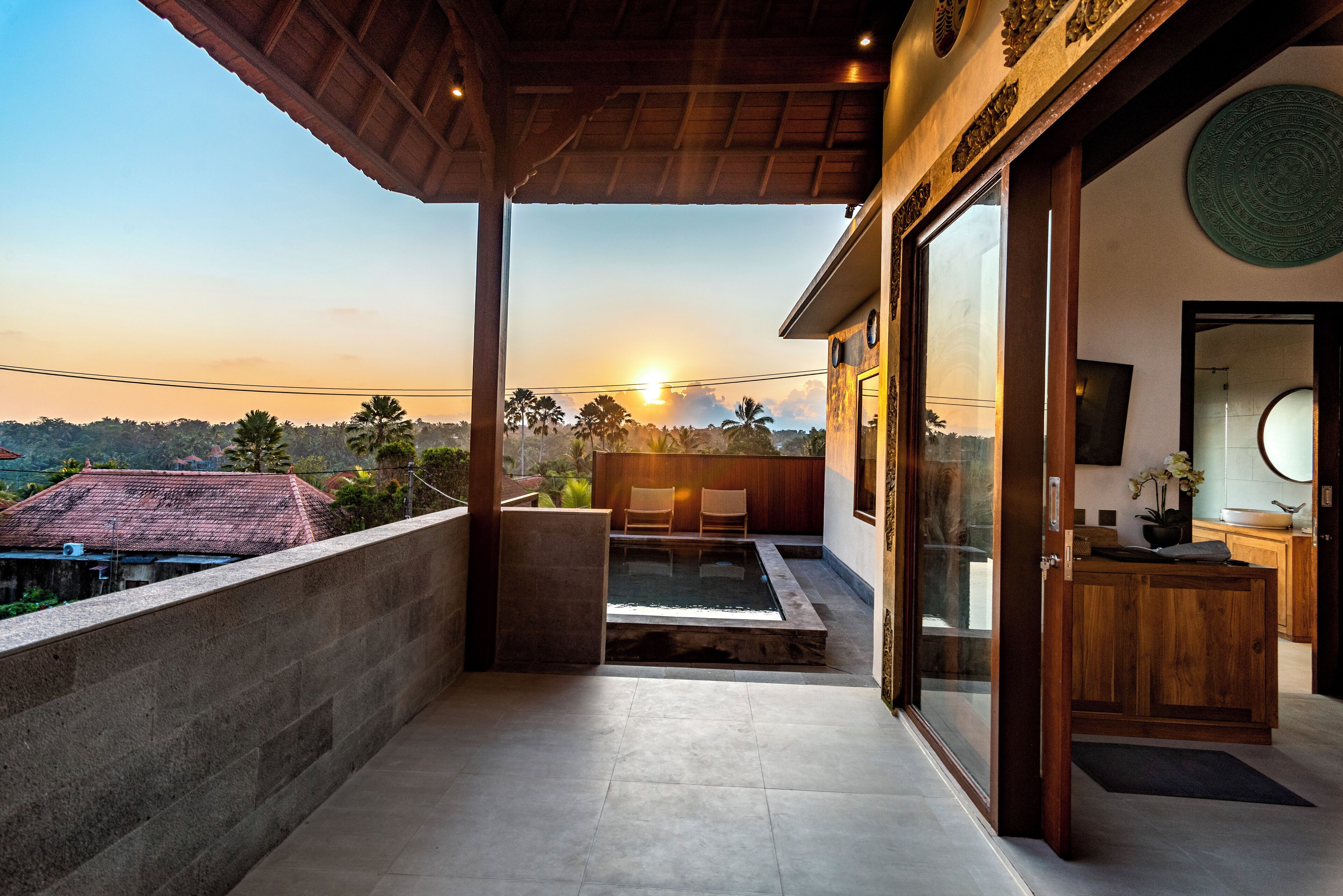 Villa, 1 Bedroom, Private Pool, Hill View | Terrace/patio