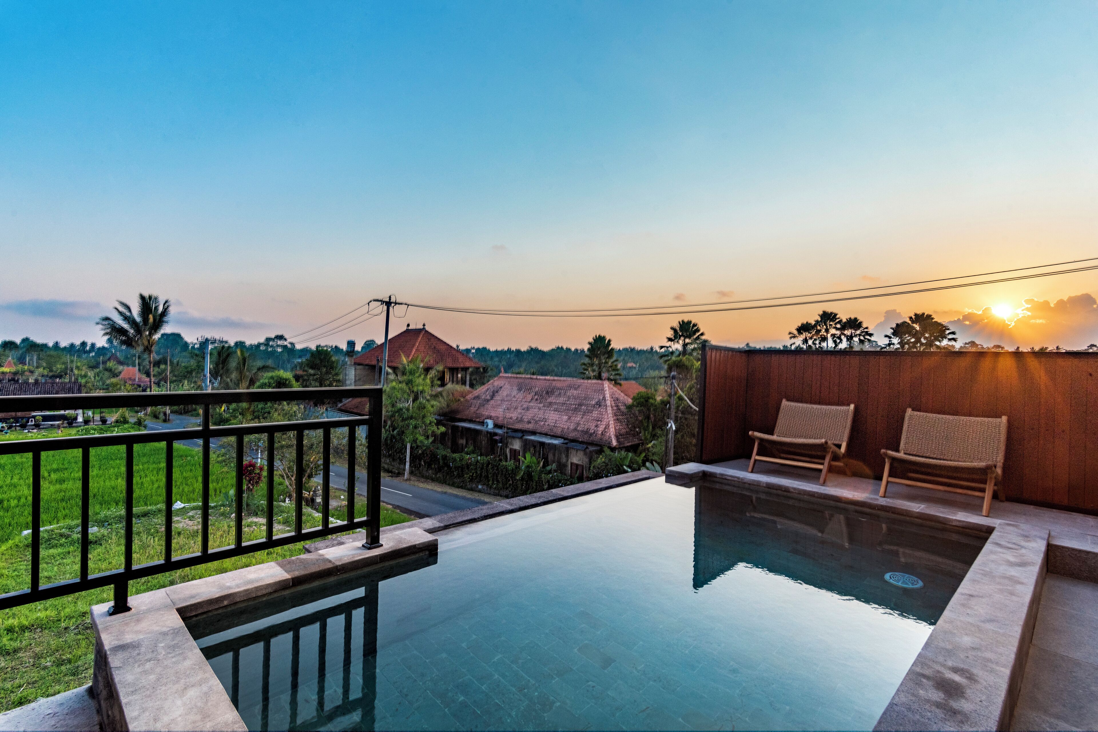 Villa, 1 Schlafzimmer, eigener Pool, Hügelblick | Eigener Pool