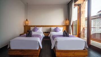 Vila Keluarga, pemandangan kolam renang | Wi-Fi gratis