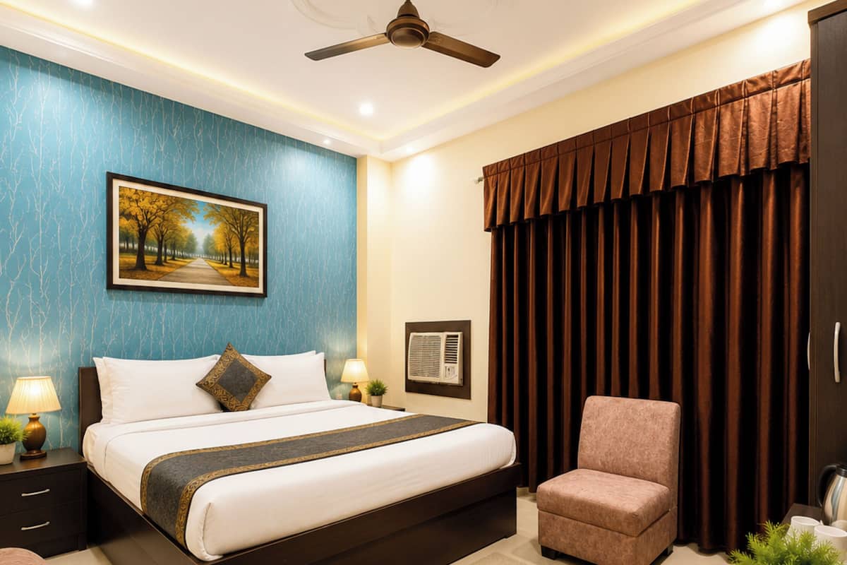 Deluxe Double Room, Multiple Beds, Air conditioning | View from room