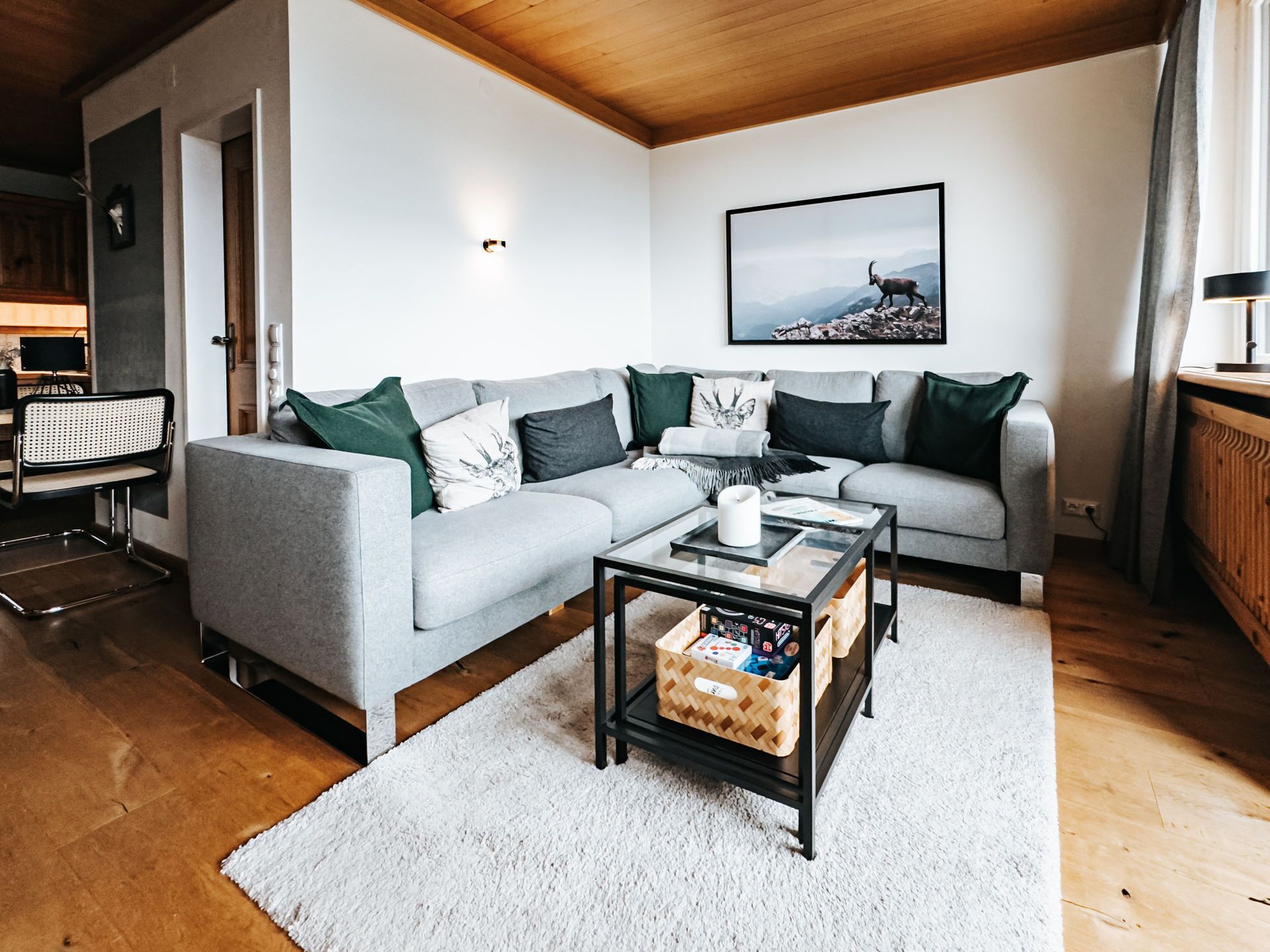 Smart TV, foosball, table tennis, books