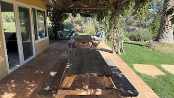 Opções para refeição ao ar livre