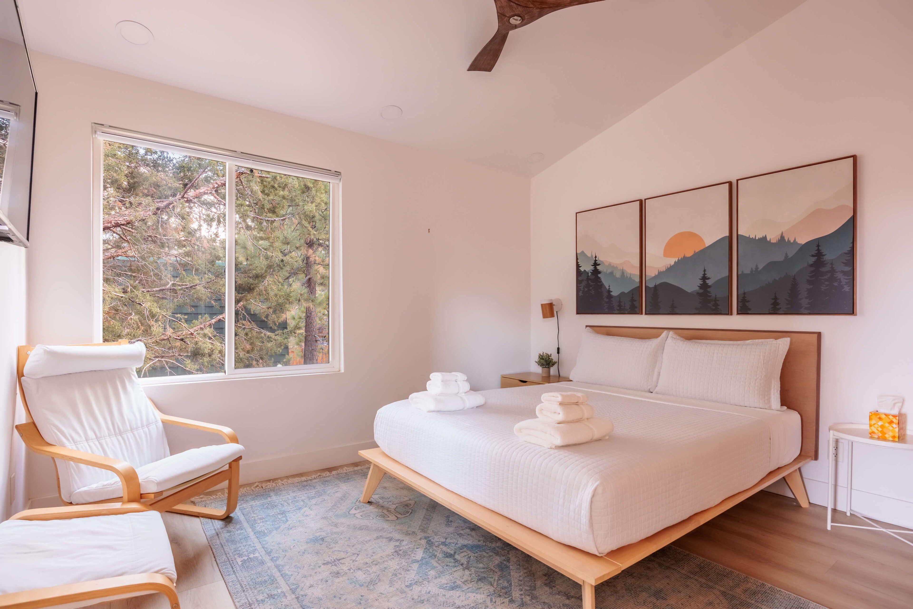 4 habitaciones, wifi y ropa de cama 