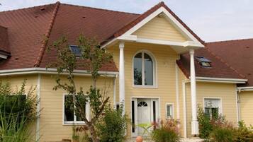 Voorkant van accommodatie