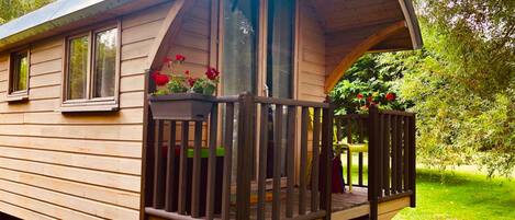 Cottage Junior, patio, vista fiume | Terrazza/patio