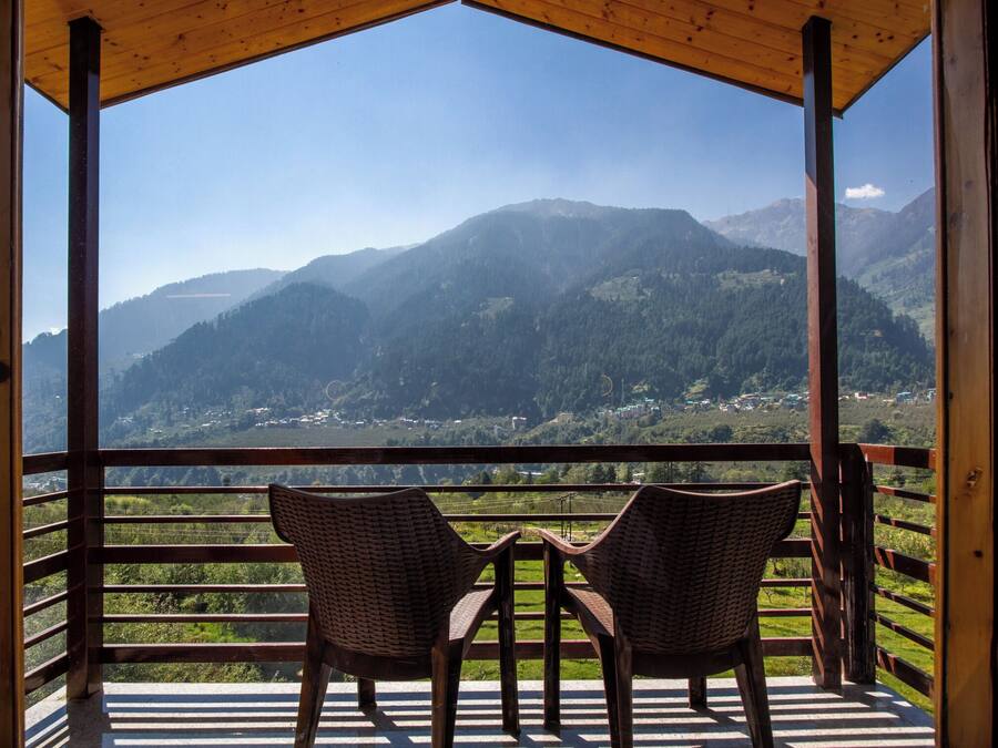 Quarto casal luxo, vista para a colina | Terraço/pátio