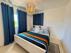 1 bedroom, iron/ironing board, Internet, bed sheets