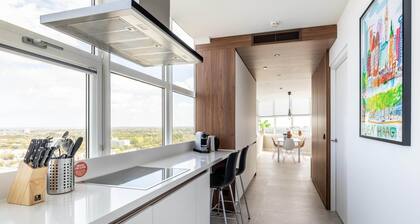 komfortable Wohnung mit Panoramablick