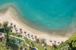 Private beach nearby