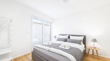 2 bedrooms, free WiFi, bed sheets, wheelchair access