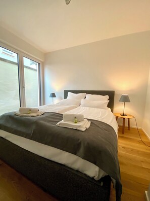 2 chambres, accès au Wi-Fi (inclus), literie fournie