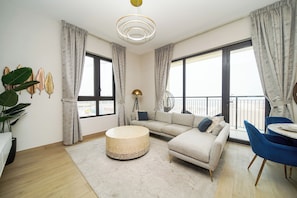 Appartamento Exclusive, balcone, vista mare | Soggiorno
